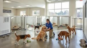 professional dog boarding in hallowell maine